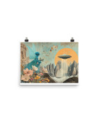 Blue Fairy - 16 x 12 Matte Print