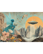 Blue Fairy - 16 x 12 Matte Print