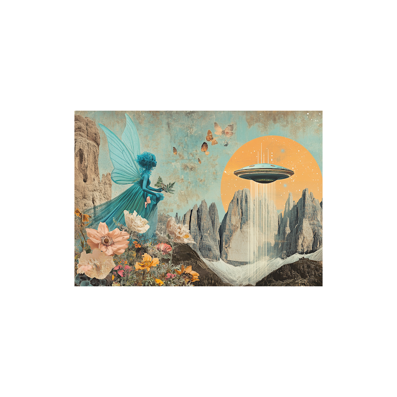 Blue Fairy - 16 x 12 Matte Print
