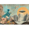 Blue Fairy - 16 x 12 Matte Print