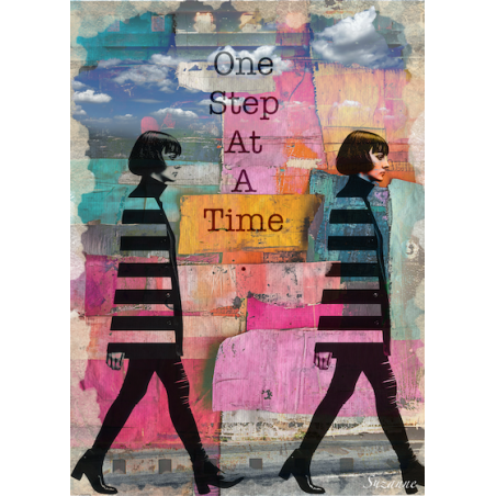 One Step at a Time - Sticker