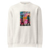 One Step at a Time Unisex premium crew neck sweatshirt