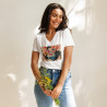 Life is Bright - Women’s relaxed v-neck t-shirt