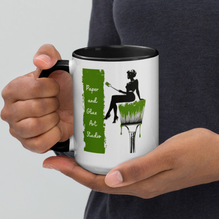 Paper and Glue Art Studio - Mug