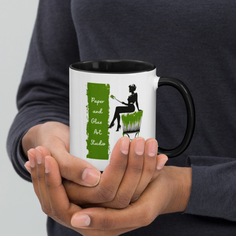 Paper and Glue Art Studio - Mug