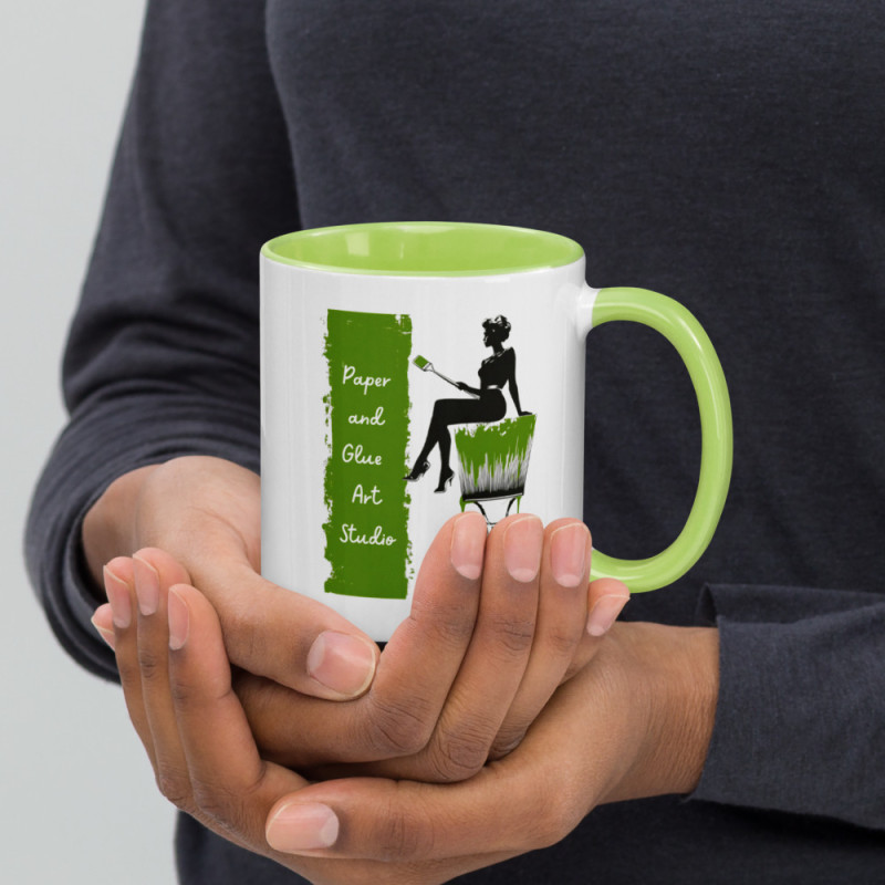 Paper and Glue Art Studio - Mug