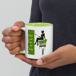Paper and Glue Art Studio - Mug