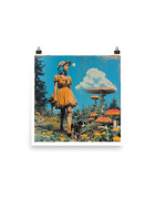 Mushroom Forest II - Print