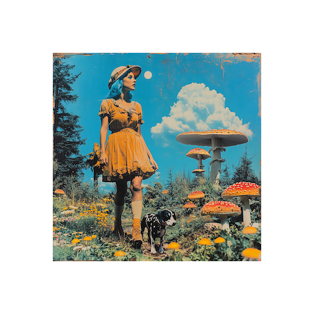 Mushroom Forest II - Print