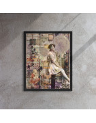 Dream a Little Dream Framed canvas