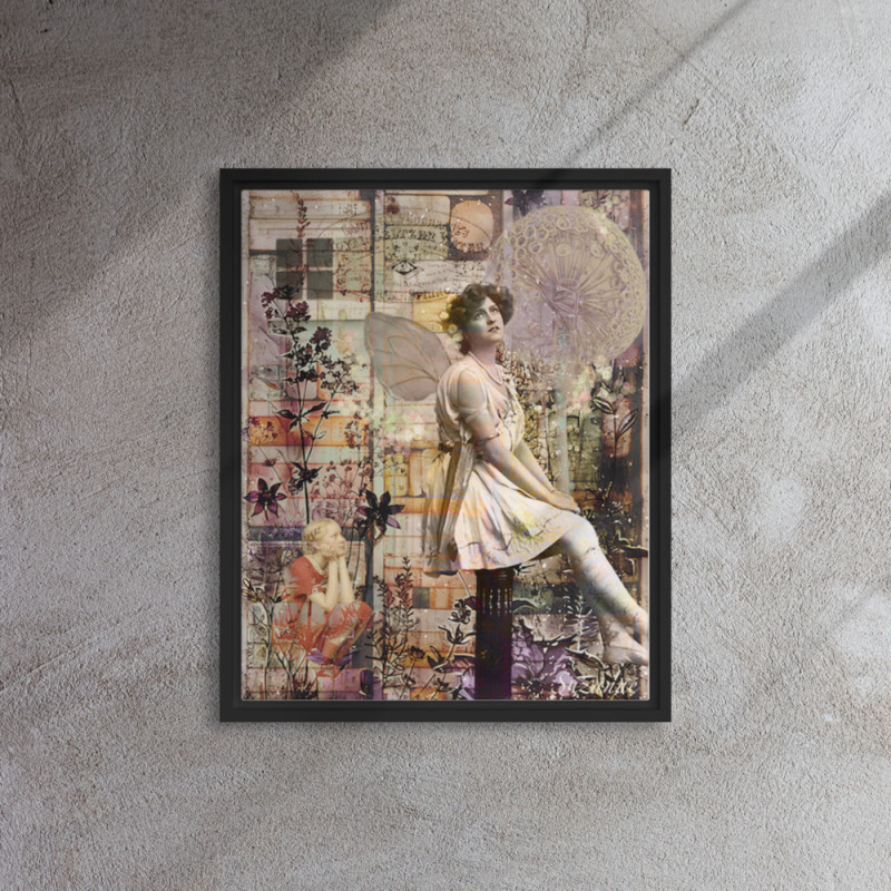 Dream a Little Dream Framed canvas Dream a Little Dream Framed canvas