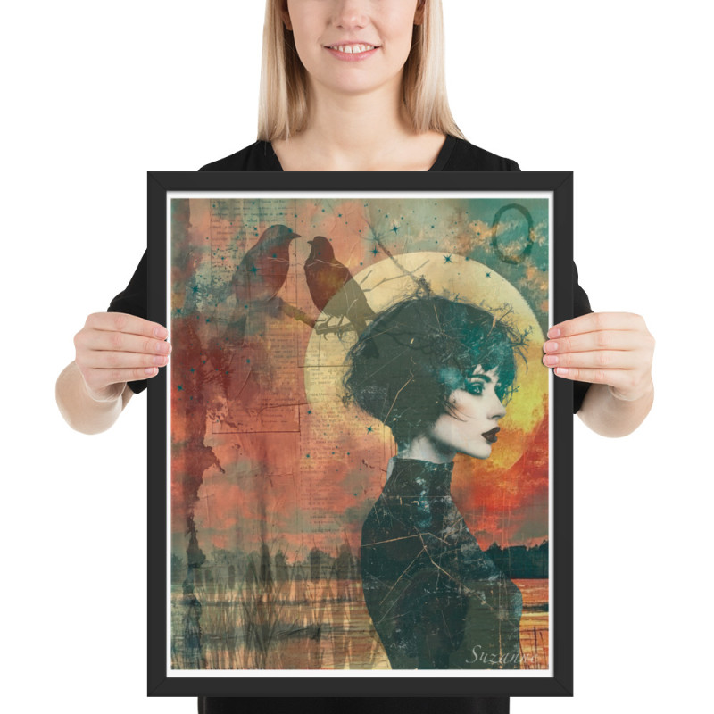 Feeling Empowered - Framed Matte Print