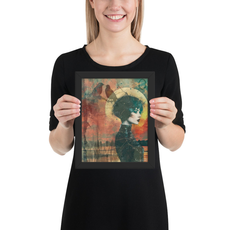Feeling Empowered - Framed Matte Print