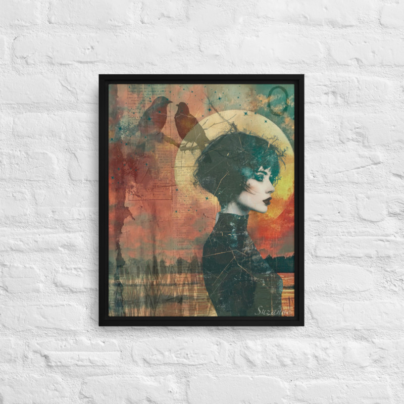 Feeling Empowered - Framed canvas
