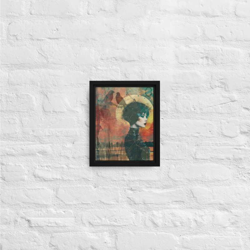 Feeling Empowered - Framed canvas
