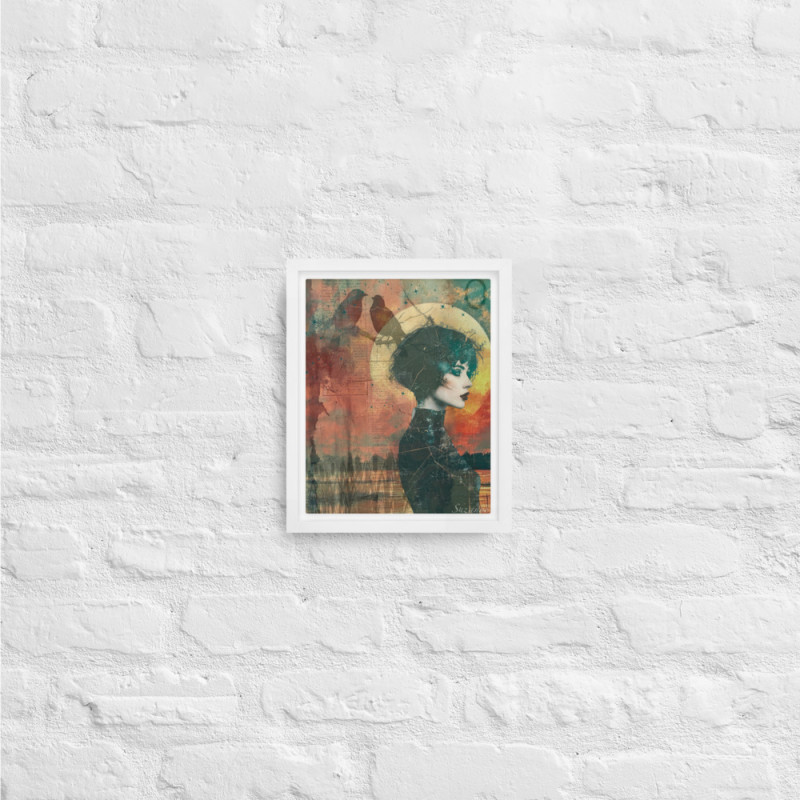 Feeling Empowered - Framed canvas