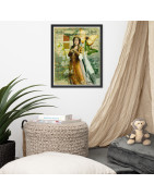 Beautiful Transformation - Framed print