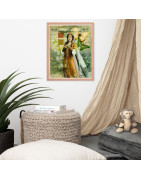 Beautiful Transformation - Framed print