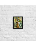 Beautiful Transformation - Framed canvas