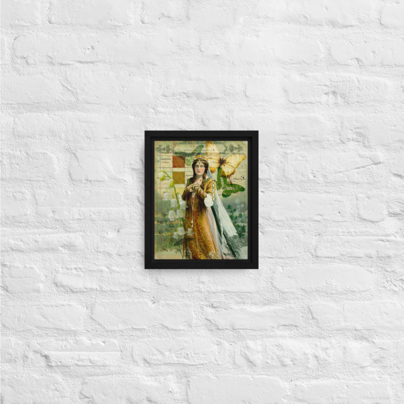 Beautiful Transformation - Framed canvas Beautiful Transformation - Framed canvas