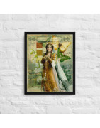 Beautiful Transformation - Framed canvas