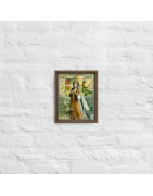 Beautiful Transformation - Framed canvas