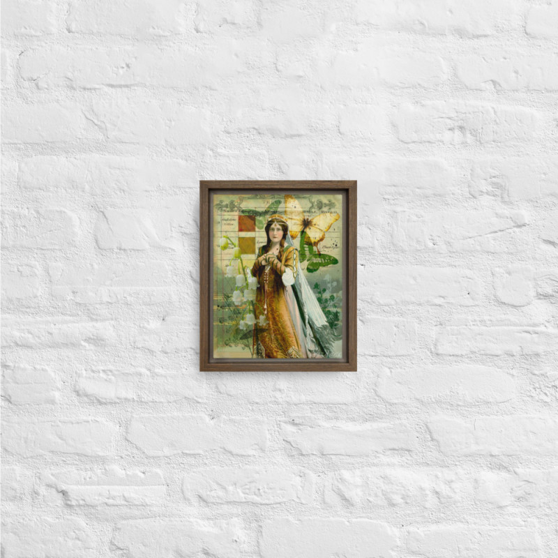 Beautiful Transformation - Framed canvas Beautiful Transformation - Framed canvas