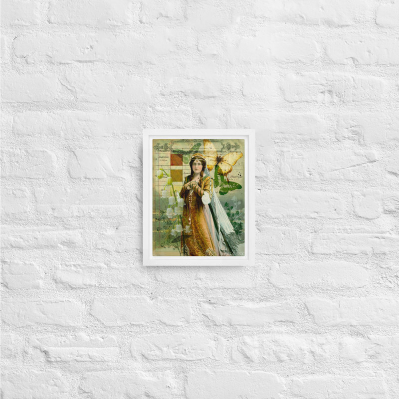 Beautiful Transformation - Framed canvas Beautiful Transformation - Framed canvas
