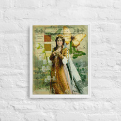 Beautiful Transformation - Framed canvas