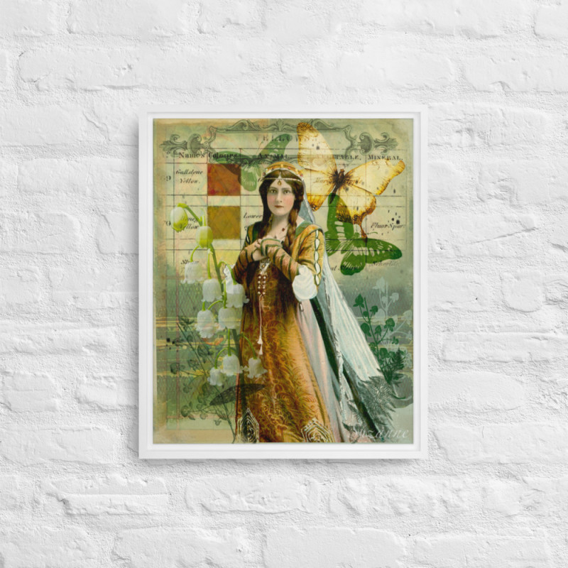 Beautiful Transformation - Framed canvas Beautiful Transformation - Framed canvas