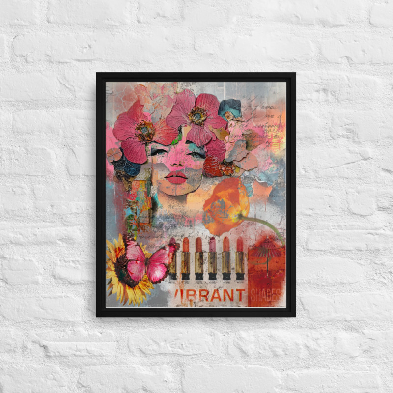 Girlie Girl - Framed canvas Girlie Girl - Framed canvas