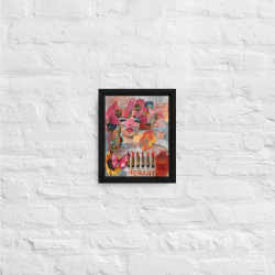 Girlie Girl - Framed canvas