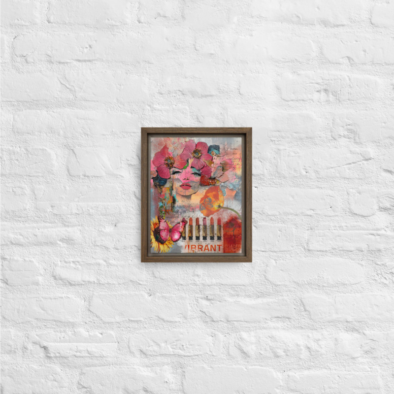 Girlie Girl - Framed canvas Girlie Girl - Framed canvas