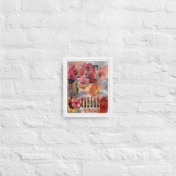 Girlie Girl - Framed canvas