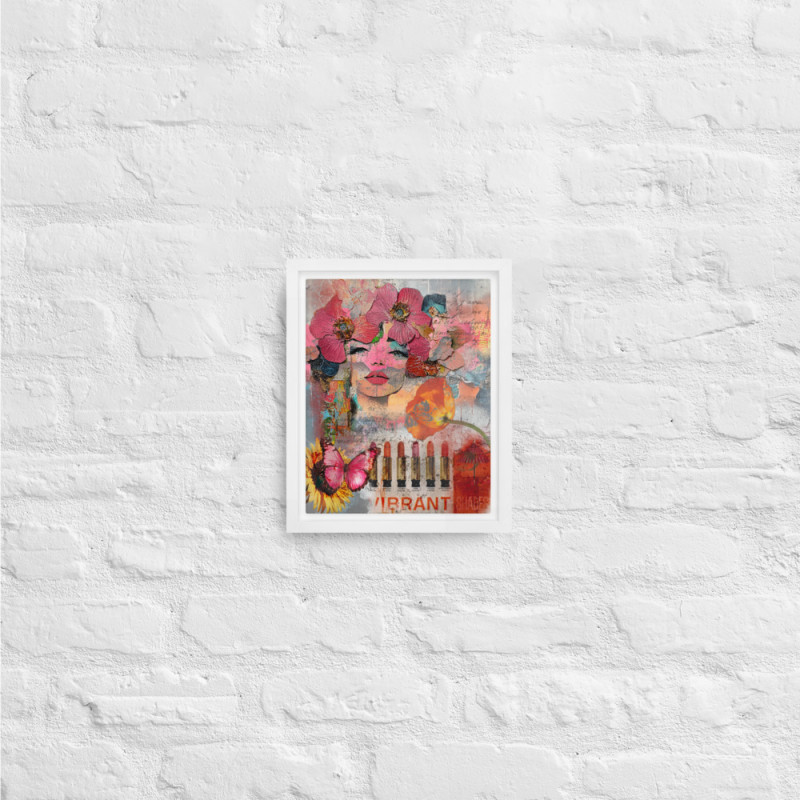 Girlie Girl - Framed canvas Girlie Girl - Framed canvas