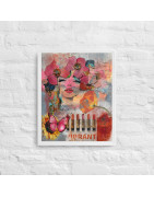 Girlie Girl - Framed canvas