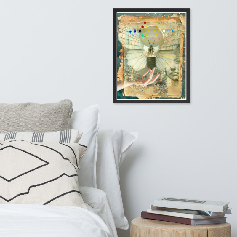 The Light Within - Framed Matte Print The Light Within - Framed Matte Print