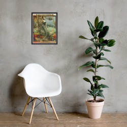 Sirena of the Deep - Framed Print