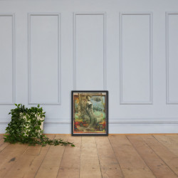 Sirena of the Deep - Framed Print