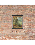 Sirena of the Deep - Framed Print