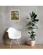 Sirena of the Deep - Framed Print