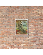 Sirena of the Deep - Framed Print