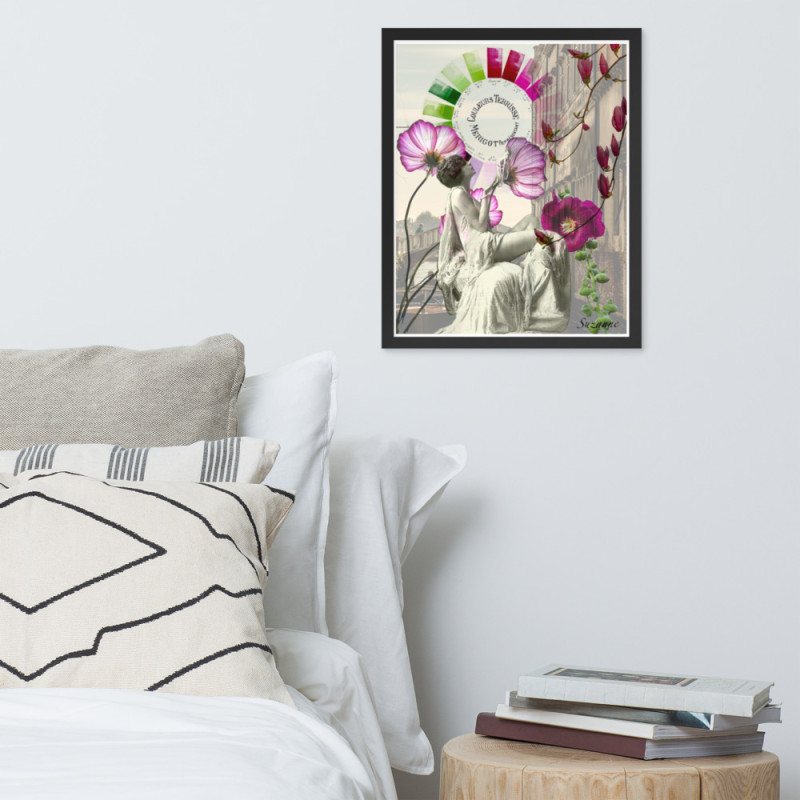 Goddess of the Canal - Framed Matte Print Goddess of the Canal - Framed Matte Print
