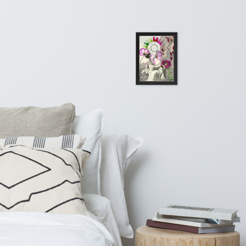 Goddess of the Canal - Framed Matte Print Goddess of the Canal - Framed Matte Print