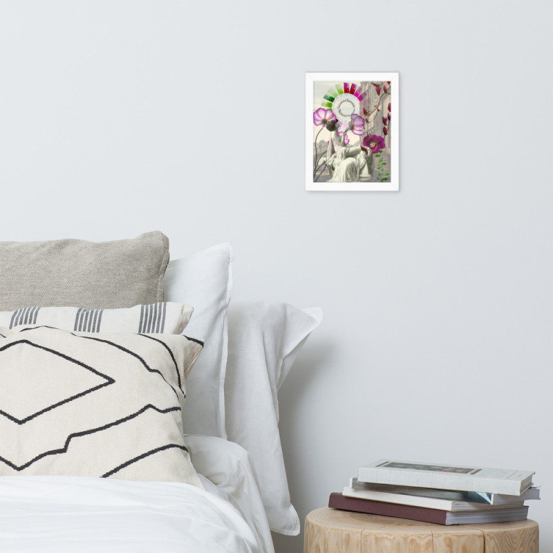 Goddess of the Canal - Framed Matte Print Goddess of the Canal - Framed Matte Print