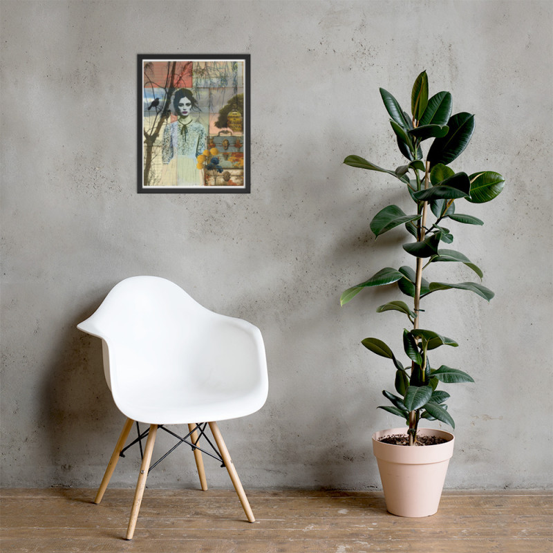 Wistful Reverie - Framed Matte Print