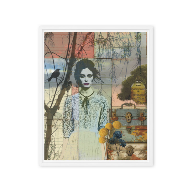 Wistful Reverie - Framed Canvas Wistful Reverie - Framed Canvas