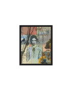 Wistful Reverie - Framed Canvas