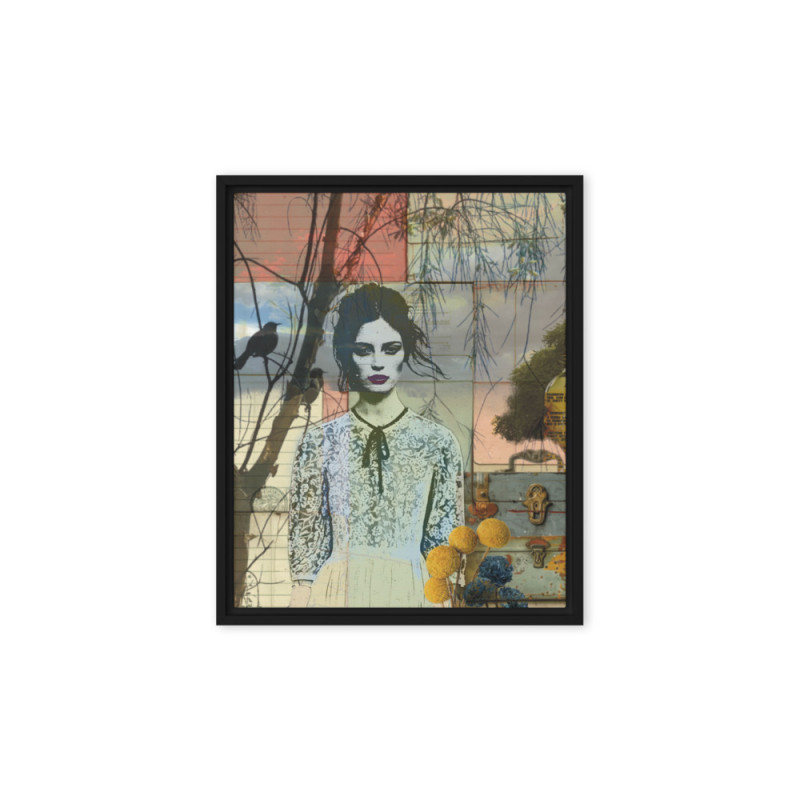 Wistful Reverie - Framed Canvas Wistful Reverie - Framed Canvas