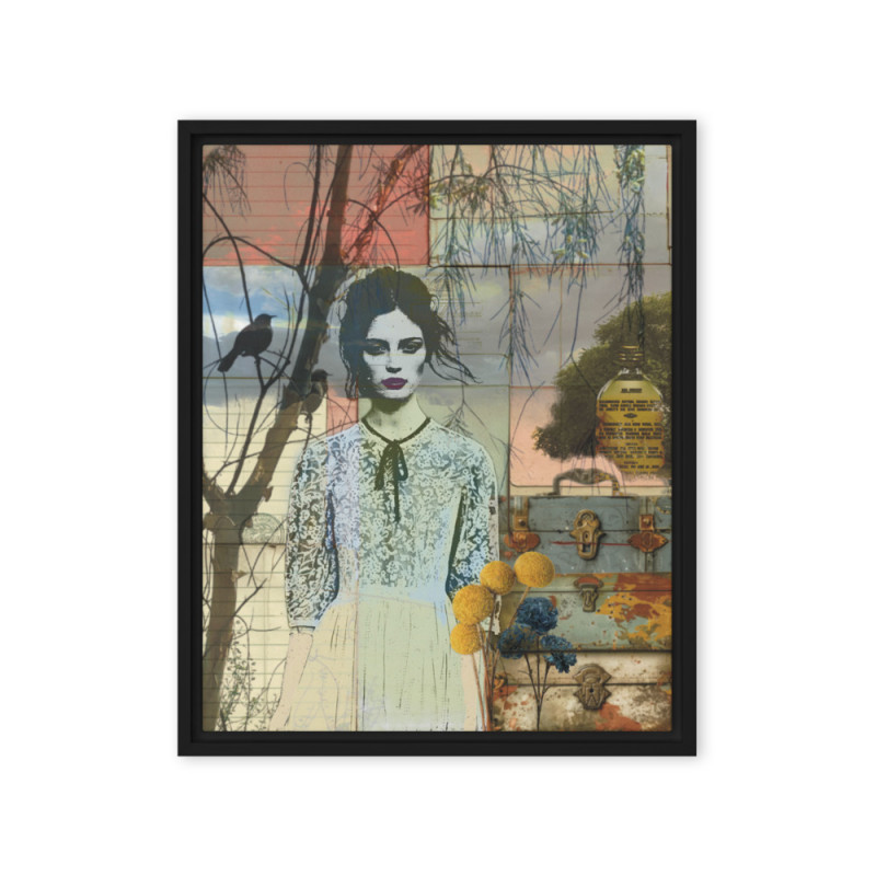 Wistful Reverie - Framed Canvas Wistful Reverie - Framed Canvas